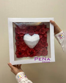 تابلو گل برجسته عشق جاودان