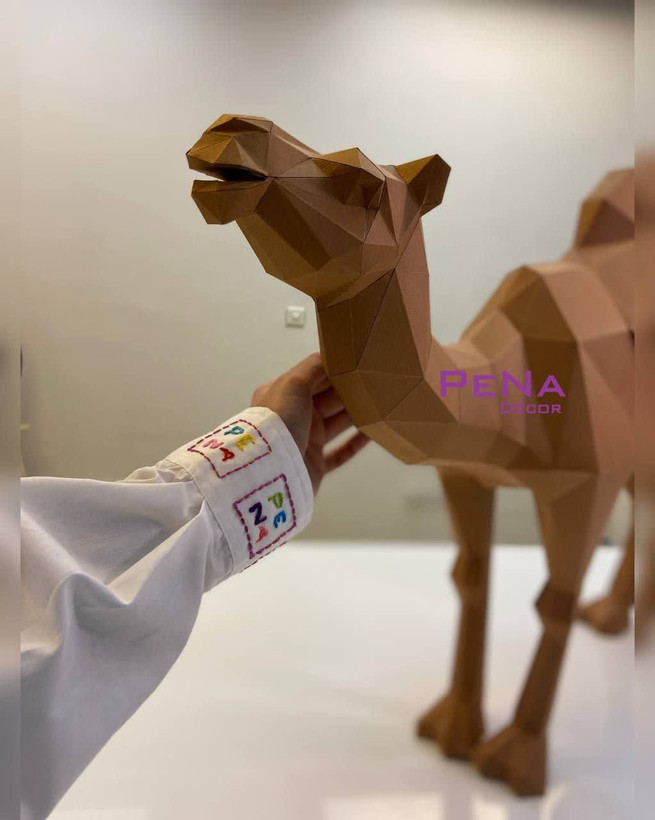 مجسمه دکوراتیو شتر عربی