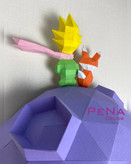 مجسمه دکوراتیو سیاره شازده کوچولو