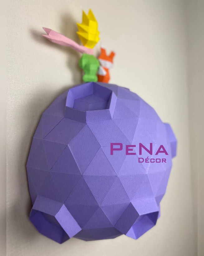 مجسمه دکوراتیو سیاره شازده کوچولو