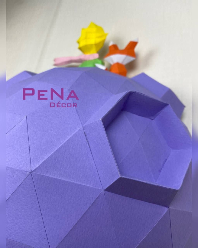 مجسمه دکوراتیو سیاره شازده کوچولو