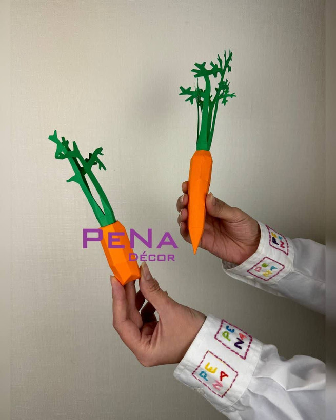 مجسمه دکوراتیو هویج