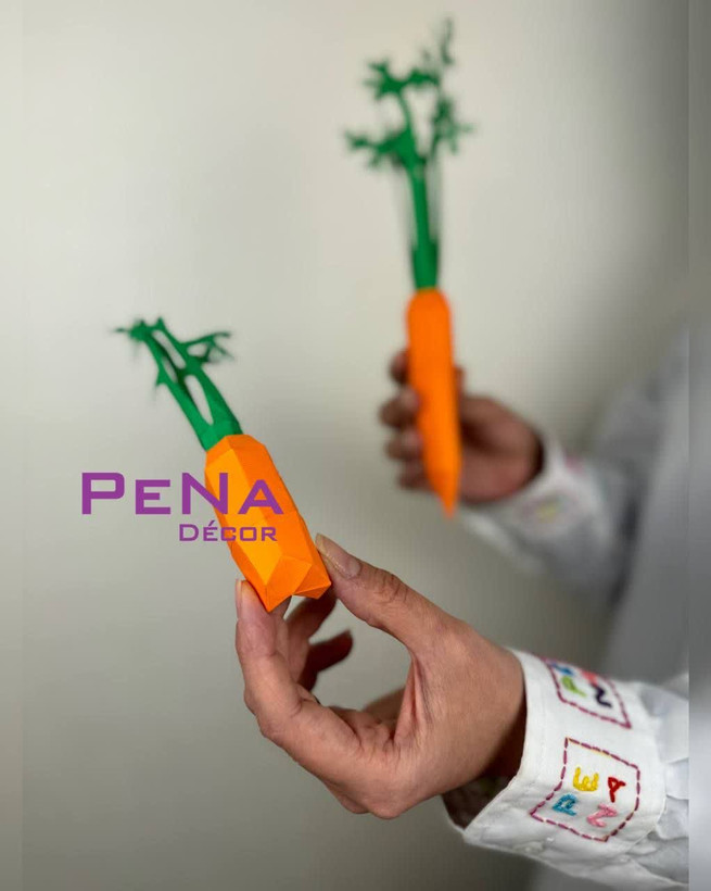 مجسمه دکوراتیو هویج