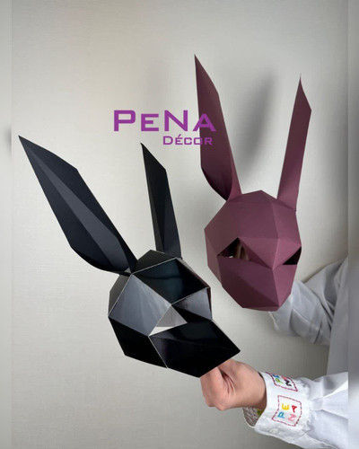 دکور سر مانکن خرگوش