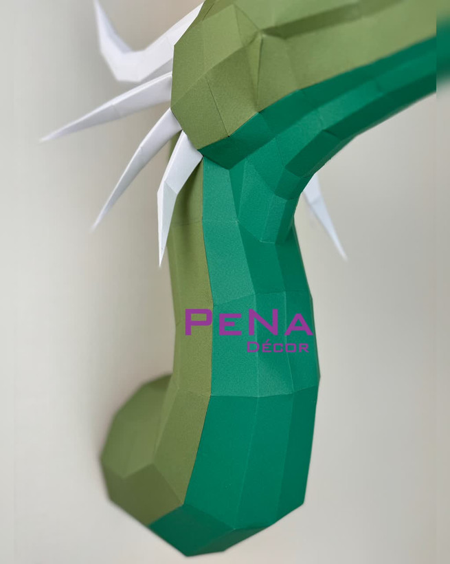 مجسمه دکوراتیو اژدها دیواری