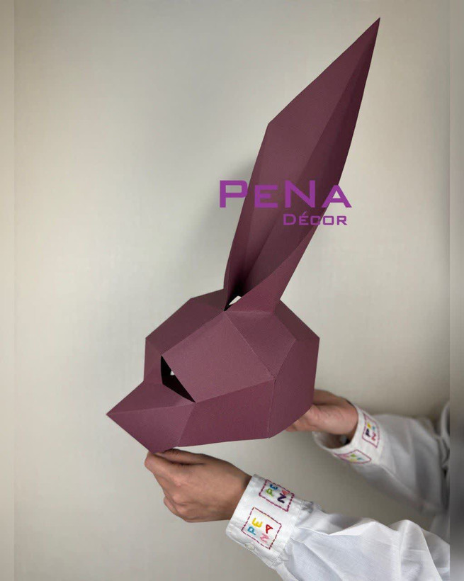 دکور سر مانکن خرگوش