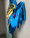 مجسمه دکوراتیو طاووس دیواری