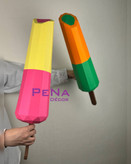 مجسمه دکوراتیو بستنی یخی دو رنگ