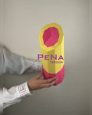 مجسمه دکوراتیو بستنی یخی دو رنگ