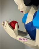 مجسمه دکوراتیو سفید برفی