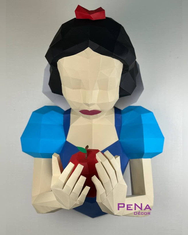 مجسمه دکوراتیو سفید برفی