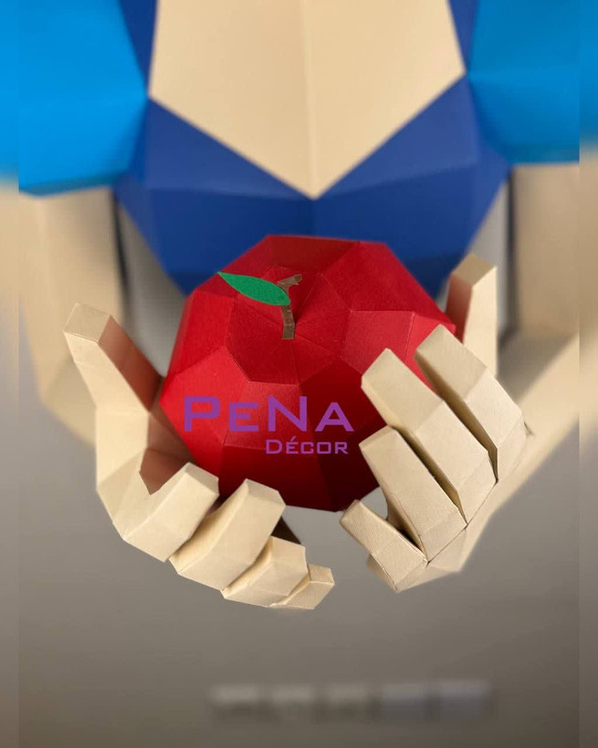 مجسمه دکوراتیو سفید برفی