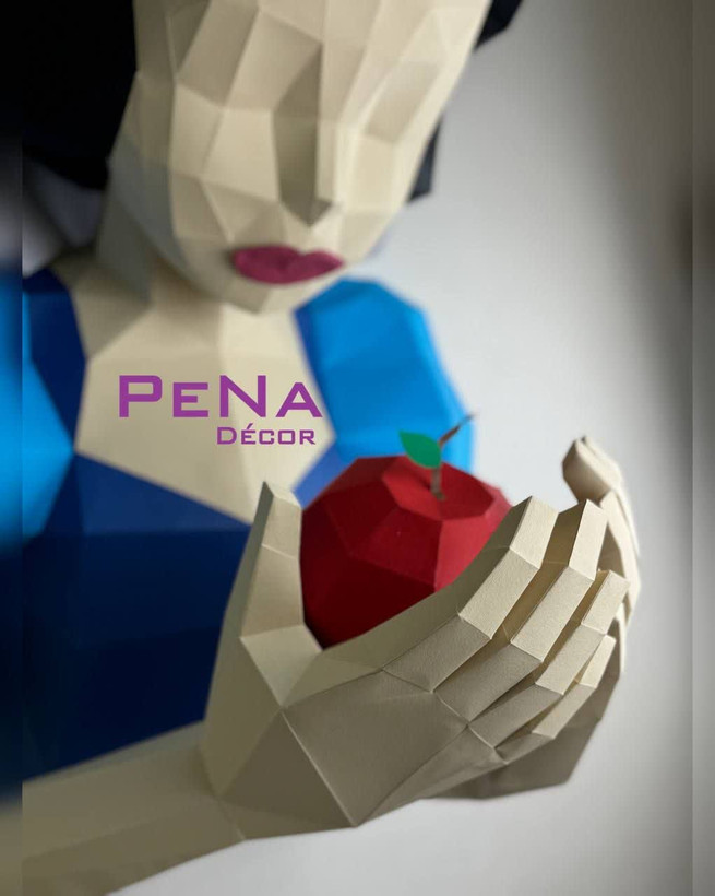 مجسمه دکوراتیو سفید برفی