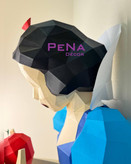 مجسمه دکوراتیو سفید برفی