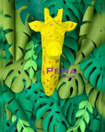 مجسمه دکوراتیو زرافه