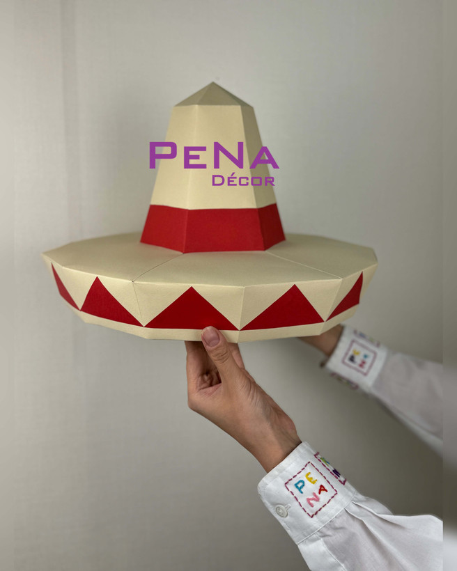 دکور سر مانکن کلاه مکزیکی