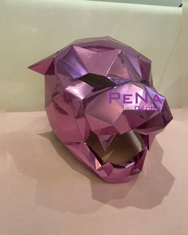 دکور سر مانکن ببر