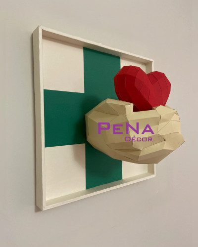 تابلو دستان زندگی بخش