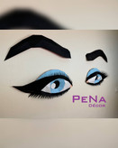 مجسمه دکوراتیو چشم و ابرو